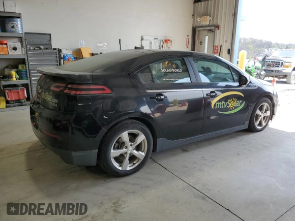 2013 Chevrolet Volt with VIN 1G1RB6E49DU115994, listed as a Copart auction lot 53671755 with 136,484 mi miles and Clean Title. Bid and sale history available at carsss.com. Image 3.