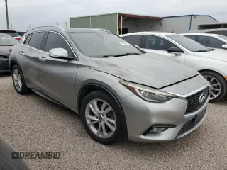 2017 Infiniti QX30 Premium with VIN SJKCH5CP1HA018988, listed as a Copart auction lot 82046314 with 86,506 mi miles and Clean Title. Bid and sale history available at DreamBid. Image 4.