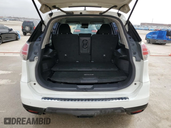 2016 Nissan Rogue SL with VIN 5N1AT2MT4GC895993, listed as a Copart auction lot 47048435 with 83,196 mi miles and Clean Title. Bid and sale history available at DreamBid. Image 6.
