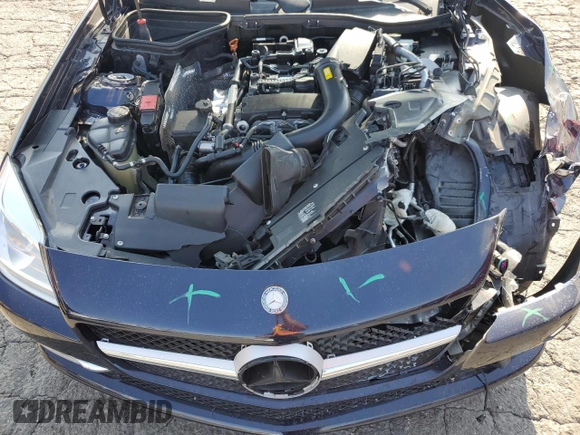 2013 Mercedes-Benz SLK 250 с VIN WDDPK4HA8DF061036, выставлен на аукционе Copart как лот 55662795 с пробегом 110 212 миль миль и Списание • Salvage title. История ставок и продаж доступна на DreamBid. Изображение 11.