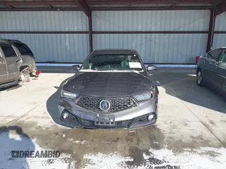 2019 Acura TLX w/A-Spec Pkg with VIN 19UUB1F64KA001793, listed as a IAAI auction lot 40930411 with 1 mi miles. Bid and sale history available at carsss.com. Image 11.