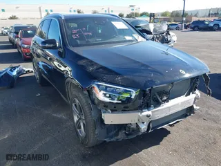 2021 Mercedes-Benz GLC with VIN W1N0G8DB1MV269700, listed as a IAAI auction lot 41340734 with 14,733 mi miles. Bid and sale history available at carsss.com. Image 1.