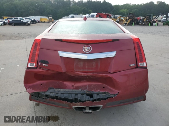 2011 Cadillac CTS Performance with VIN 1G6DJ1ED5B0109009, listed as a Copart auction lot 54777805 with 127,373 mi miles and Salvage title. Bid and sale history available at DreamBid. Image 6.