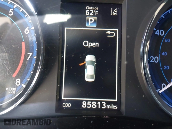 2019 Toyota Corolla L with VIN 5YFBURHE5KP877691, listed as a IAAI auction lot 42108591 with 85,813 mi miles and . Bid and sale history available at DreamBid. Image 15.