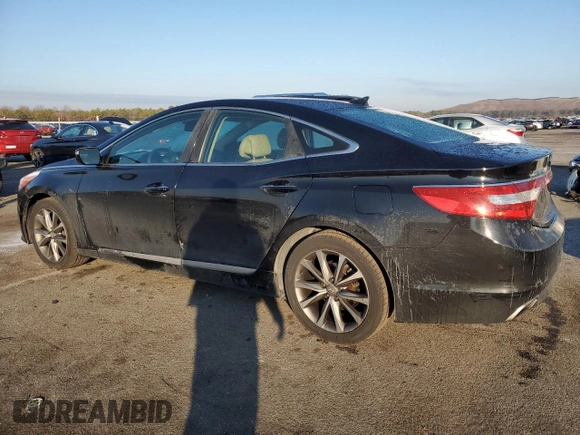 2017 Hyundai Azera with VIN KMHFG4JG4HA580945, listed as a Copart auction lot 89019845 with 161,014 mi miles and Salvage title. Bid and sale history available at DreamBid. Image 2.