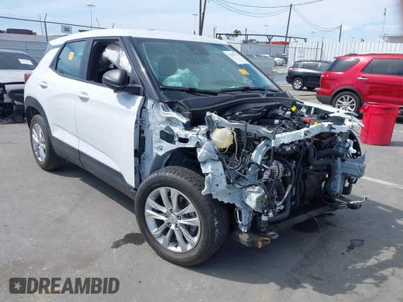 2023 Chevrolet TrailBlazer LS with VIN KL79MMS22PB026421, listed as a IAAI auction lot 41939775 with Not Provided miles and . Bid and sale history available at DreamBid. Image 1.