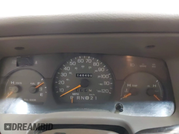1997 Mercury Grand Marquis LS with VIN 2MELM75W2VX692003, listed as a IAAI auction lot 41547614 with 148,499 mi miles and . Bid and sale history available at DreamBid. Image 7.
