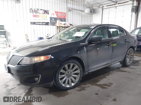 2010 Lincoln MKS w/EcoBoost with VIN 1LNHL9FT5AG606768, listed as a IAAI auction lot 41504590 with 112,275 mi miles. Bid and sale history available at carsss.com. Image 2.