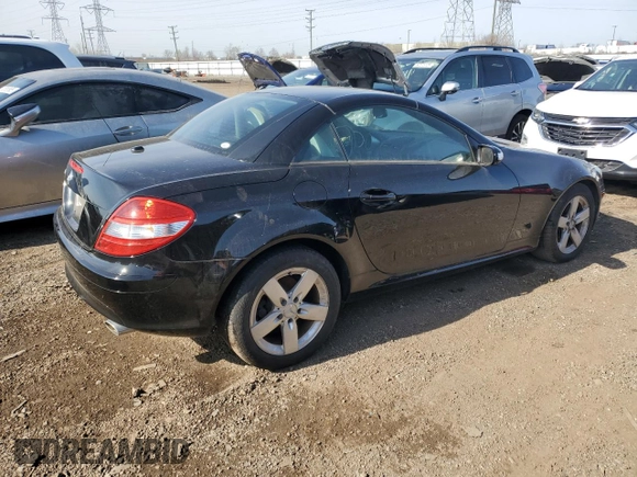 2007 Mercedes-Benz SLK 280 with VIN WDBWK54F37F144910, listed as a Copart auction lot 49929415 with 85,246 mi miles and Clean title. Bid and sale history available at DreamBid. Image 3.