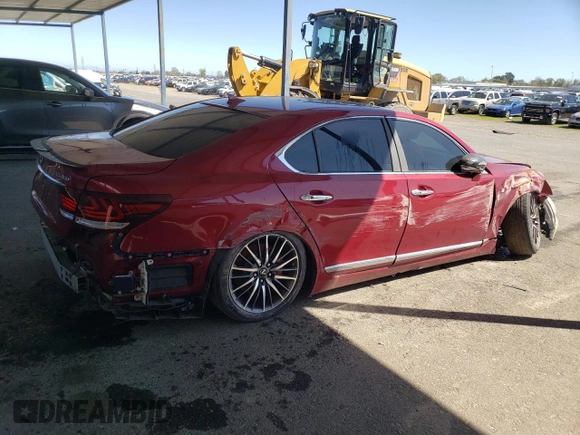 2013 Lexus LS 460 z VIN JTHBL5EF3D5116102, wystawiony jako Copart lot #50262355 z przebiegiem 105 956 mil mil oraz Czysty tytuł • Clean title. Historia ofert i sprzedaży dostępna na DreamBid. Obrazek 3.