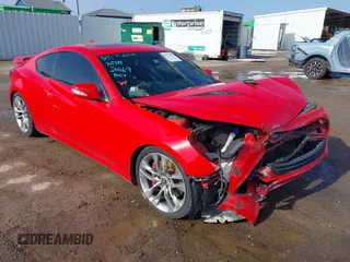 2013 Hyundai Genesis Coupe R-Spec with VIN KMHHU6KJ9DU113004, listed as a IAAI auction lot 41127695 with 138,921 mi miles and . Bid and sale history available at DreamBid. Image 1.