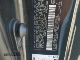 2012 Lexus IS 350 C with VIN JTHFE2C22C2508708, listed as a Copart auction lot 74030524 with Not provided miles and Non repairable. Bid and sale history available at DreamBid. Image 13.
