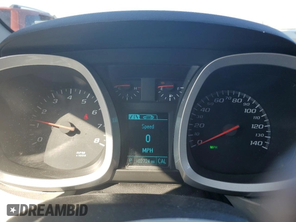 2014 Chevrolet Equinox LT with VIN 2GNALBEK8E6273050, listed as a Copart auction lot 49848855 with 102,724 mi miles and Clean Title. Bid and sale history available at carsss.com. Image 9.
