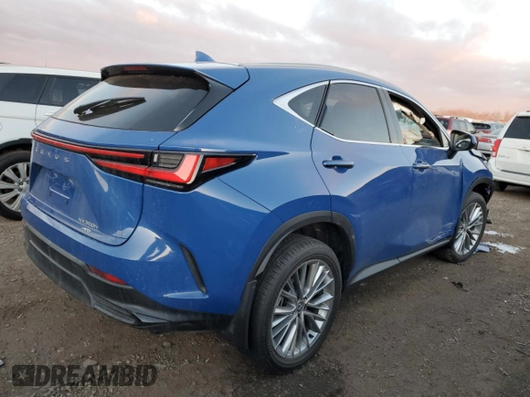 2025 Lexus NX 350h Luxury z VIN 2T2HKCEZ8SC037324, wystawiony jako Copart lot #83405744 z przebiegiem 1 452 mil mil oraz Szkoda całkowita • Salvage title. Historia ofert i sprzedaży dostępna na DreamBid. Obrazek 3.