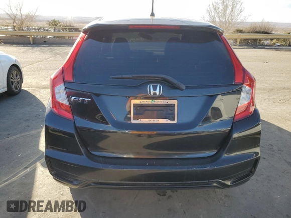 2019 Honda Fit LX with VIN 3HGGK5H46KM737220, listed as a Copart auction lot 46088175 with 96,633 mi miles and Salvage Title. Bid and sale history available at carsss.com. Image 6.