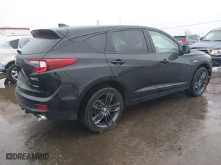 2023 Acura RDX w/A-Spec Package with VIN 5J8TC2H65PL011711, listed as a IAAI auction lot 41354679 with 20,432 mi miles. Bid and sale history available at carsss.com. Image 4.