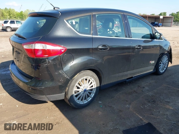 2013 Ford C-Max Energi SEL with VIN 1FADP5CU2DL510935, listed as a IAAI auction lot 42142613 with 162,788 mi miles. Bid and sale history available at carsss.com. Image 4.