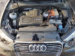 2016 Audi A3 e-tron Premium Plus with VIN WAUTPBFFXGA063284, listed as a Copart auction lot 47031145 with 77,672 mi miles and Salvage Title. Bid and sale history available at DreamBid. Image 12.