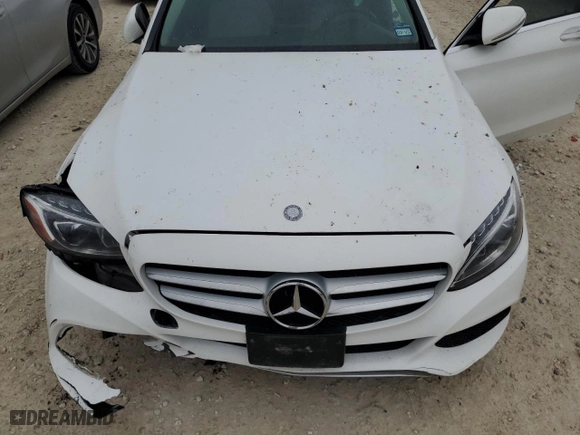 2015 Mercedes-Benz C-Class C 300 Luxury with VIN 55SWF4KB8FU030905, listed as a Copart auction lot 45962455 with 0 mi miles and Salvage Title. Bid and sale history available at carsss.com. Image 11.