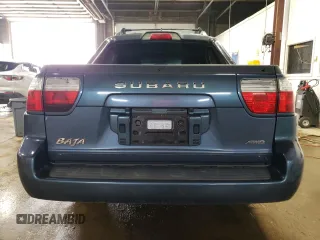 2005 Subaru Baja Turbo с VIN 4S4BT63CX55106521, выставлен на аукционе Copart как лот 60352775 с пробегом 150 428 миль миль и Чистый • Clean title. История ставок и продаж доступна на DreamBid. Изображение 6.