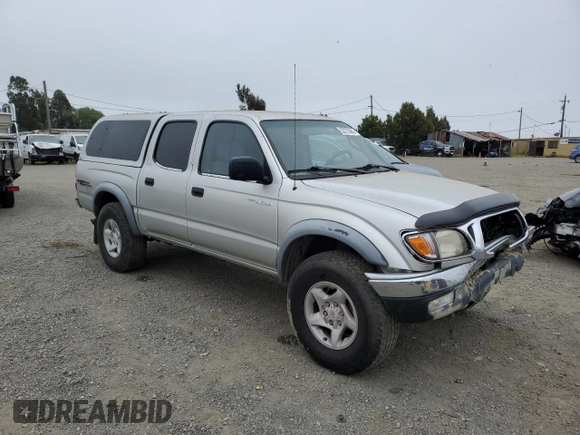 2002 Toyota Tacoma PreRunner with VIN 5TEGN92N32Z890493, listed as a Copart auction lot 53275565 with 184,521 mi miles and Salvage Title. Bid and sale history available at DreamBid. Image 4.