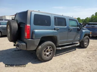 2006 Hummer H3 with VIN 5GTDN136568192219, listed as a Copart auction lot 53160615 with 325,532 mi miles and Salvage Title. Bid and sale history available at carsss.com. Image 3.