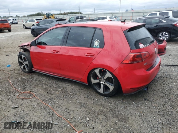 2015 Volkswagen GTI SE with VIN 3VW4T7AU2FM002371, listed as a Copart auction lot 88084495 with 147,867 mi miles and Salvage Title. Bid and sale history available at DreamBid. Image 2.