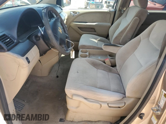2007 Honda Odyssey LX with VIN 5FNRL38287B080407, listed as a Copart auction lot 57436115 with 238,333 mi miles and Salvage title. Bid and sale history available at DreamBid. Image 7.