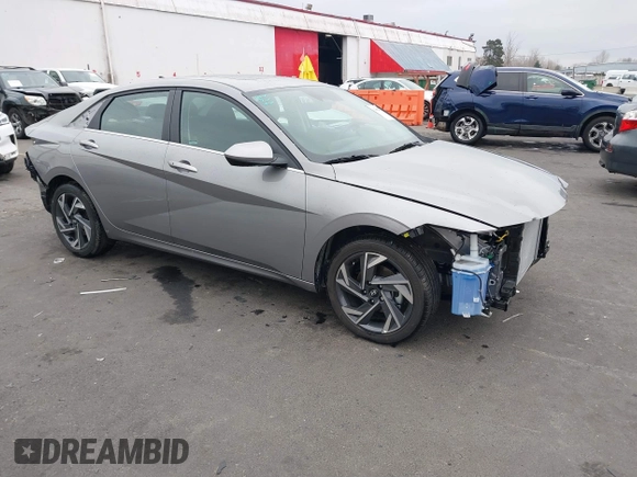2024 Hyundai Elantra SEL z VIN KMHLS4DG1RU843180, wystawiony jako IAAI lot #41461928 z przebiegiem 514 mil mil oraz . Historia ofert i sprzedaży dostępna na DreamBid. Obrazek 1.