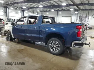 2021 Chevrolet Silverado 1500 LT with VIN 3GCUYDET5MG224130, listed as a Copart auction lot 54740144 with 0 mi miles and Non Repairable. Bid and sale history available at carsss.com. Image 2.