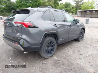2022 Toyota RAV4 Hybrid SE with VIN 2T3T6RFV6NW036068, listed as a IAAI auction lot 42344831 with 44,801 mi miles and . Bid and sale history available at DreamBid. Image 4.