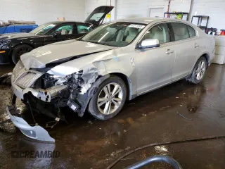 2010 Lincoln MKS with VIN 1LNHL9DR9AG608241, listed as a Copart auction lot 47211895 with 221,197 mi miles and Salvage Title. Bid and sale history available at DreamBid. Image 1.