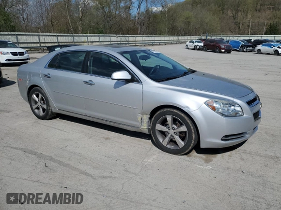 2012 Chevrolet Malibu 1LT with VIN 1G1ZC5E05CF177268, listed as a Copart auction lot 54418095 with 153,479 mi miles and Salvage Title. Bid and sale history available at DreamBid. Image 4.
