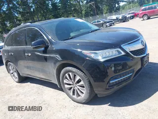 2014 Acura MDX Technology with VIN 5FRYD4H67EB505760, listed as a IAAI auction lot 42679883 with 100,184 mi miles and . Bid and sale history available at DreamBid. Image 1.