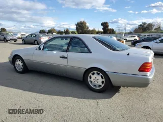 1995 Mercedes-Benz S with VIN WDBGA70E3SA272277, listed as a Copart auction lot 48239695 with 49,052 mi miles and Non Repairable. Bid and sale history available at DreamBid. Image 2.