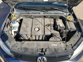 2012 Volkswagen Jetta Sedan SE w/Convenience & Sunroof PZEV with VIN 3VWBP7AJ9CM362993, listed as a Copart auction lot 87474134 with 95,376 mi miles and Salvage Title. Bid and sale history available at carsss.com. Image 13.
