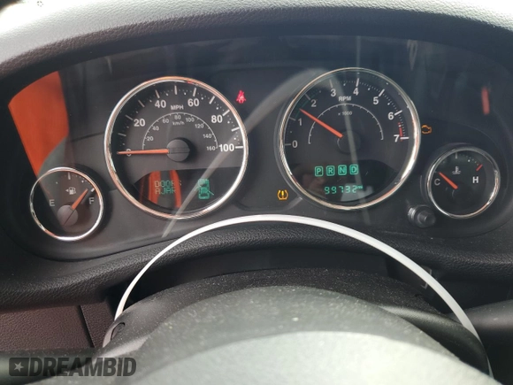 2018 Jeep Wrangler JK Unlimited Sport S with VIN 1C4BJWDG6JL891167, listed as a Copart auction lot 74056854 with 99,732 mi miles and Non Repairable. Bid and sale history available at carsss.com. Image 9.