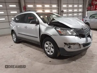 2017 Chevrolet Traverse LS with VIN 1GNKRFED2HJ208536, listed as a IAAI auction lot 41526603 with 104,725 mi miles. Bid and sale history available at carsss.com. Image 1.