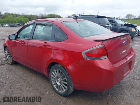 2010 Ford Focus SES with VIN 1FAHP3GN9AW169259, listed as a IAAI auction lot 41926145 with 192,661 mi miles. Bid and sale history available at carsss.com. Image 3.
