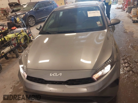 2023 Kia Forte LXS with VIN 3KPF24AD2PE627894, listed as a IAAI auction lot 41258331 with 18,482 mi miles. Bid and sale history available at carsss.com. Image 12.