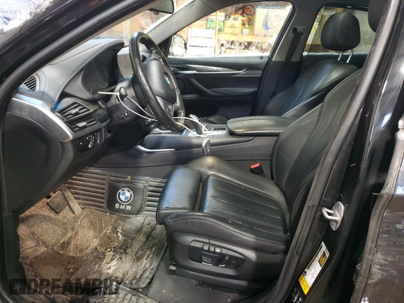 2017 BMW X6 xDrive35i with VIN 5UXKU2C31H0X47793, listed as a Copart auction lot 42240024 with 114,752 mi miles. Bid and sale history available at carsss.com. Image 7.