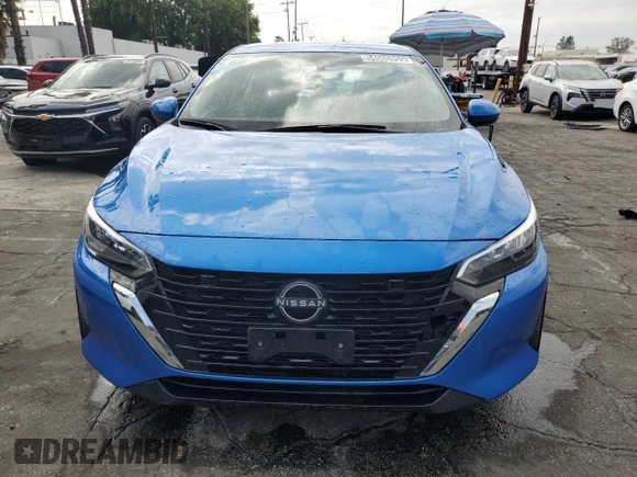 2024 Nissan Sentra SV with VIN 3N1AB8CV9RY270628, listed as a Copart auction lot 54660855 with 23,209 mi miles and Salvage Title. Bid and sale history available at DreamBid. Image 5.