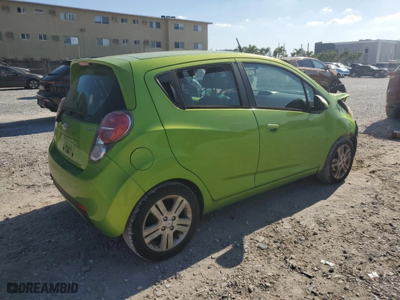 2014 Chevrolet Spark LS with VIN KL8CB6S90EC584064, listed as a Copart auction lot 53160255 with 79,652 mi miles and Salvage Title. Bid and sale history available at carsss.com. Image 3.