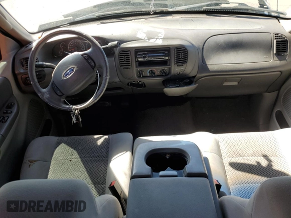2003 Ford F-150 XL with VIN 1FTRX17W73NA44233, listed as a Copart auction lot 49673205 with Not provided miles and Salvage title. Bid and sale history available at DreamBid. Image 8.