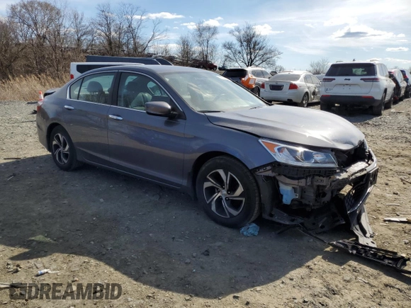 2017 Honda Accord Sedan LX with VIN 1HGCR2F34HA072522, listed as a Copart auction lot 47214295 with 237,702 mi miles and Salvage Title. Bid and sale history available at carsss.com. Image 4.
