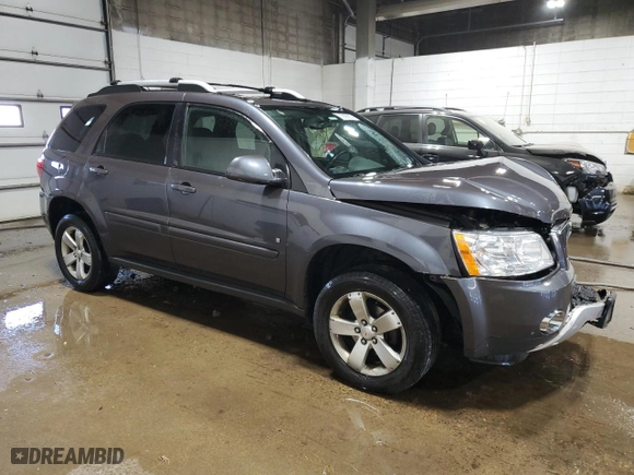 2007 Pontiac Torrent with VIN 2CKDL73F676011788, listed as a Copart auction lot 75606214 with 160061 miles and Salvage Title. Bid and sale history available at carsss.com. Image 4.