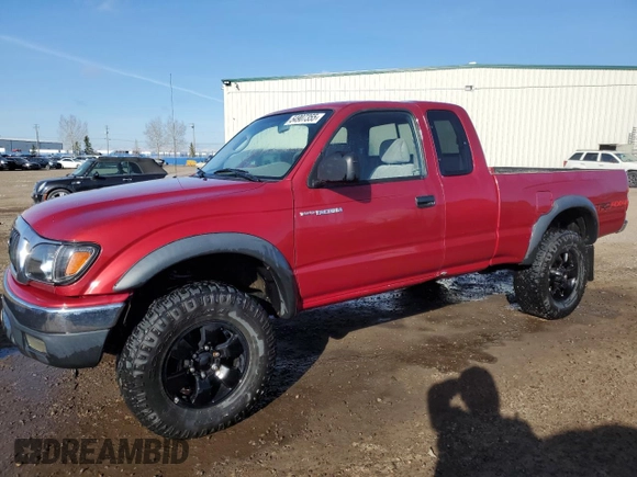 2003 Toyota Tacoma with VIN 5TEWN72N33Z229578, listed as a Copart auction lot 54907355 with 199,199 mi miles and Salvage Title. Bid and sale history available at carsss.com. Image 1.