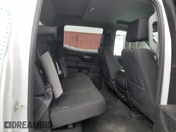 2021 Chevrolet Silverado 1500 LT with VIN 3GCUYDET2MG149418, listed as a Copart auction lot 89065105 with 142,539 mi miles and Salvage Title. Bid and sale history available at carsss.com. Image 10.