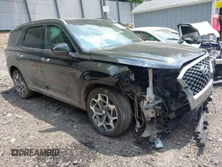 2022 Hyundai Palisade Calligraphy z VIN KM8R7DHE9NU463194, wystawiony jako IAAI lot #42415775 z przebiegiem 54 542 mil mil oraz . Historia ofert i sprzedaży dostępna na DreamBid. Obrazek 1.