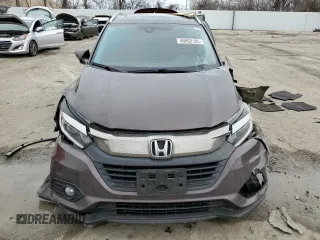 2022 Honda HR-V EX-L with VIN 3CZRU6H78NM725151, listed as a Copart auction lot 46892185 with 68,588 mi miles and Salvage Title. Bid and sale history available at carsss.com. Image 5.